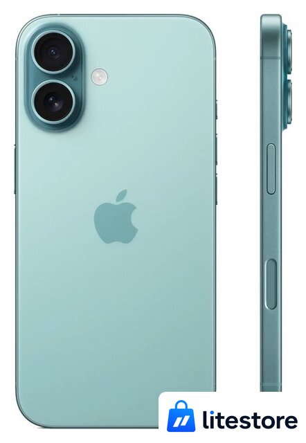 Телефон Apple iPhone 16 256GB (бирюзовый) - Изображение №2 — Лайт Стор