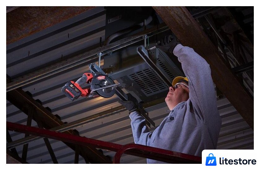 Дисковая (циркулярная) пила Milwaukee Fuel M18 FMCS-0X (без АКБ) - Изображение №14 — Лайт Стор