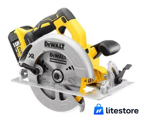Дисковая (циркулярная) пила DeWalt DCS570P2 (с 2-мя АКБ, кейс) - Изображение №1 — Лайт Стор