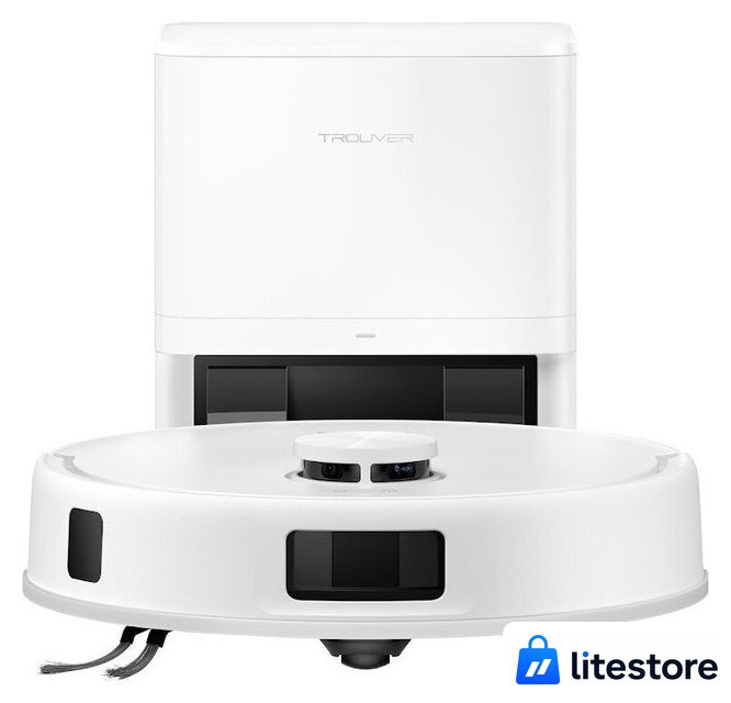 Робот-пылесос Trouver Robot Vacuum E20s Pro Plus White RLE24SD (евровилка, белый) - Изображение №2 — Лайт Стор