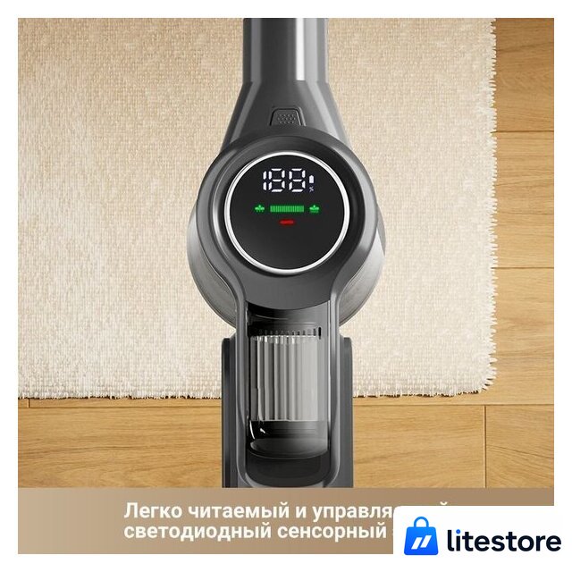 Пылесос Trouver Cordless Vacuum Cleaner J30 VJ12A (международная версия) - Изображение №11 — Лайт Стор
