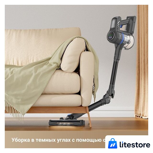 Пылесос Trouver Cordless Vacuum Cleaner J30 VJ12A (международная версия) - Изображение №8 — Лайт Стор
