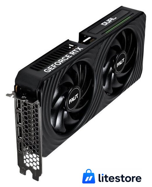 Видеокарта Palit GeForce RTX 5050 Dual OC NE65050S19P1-GB2070D - Изображение №1 — Лайт Стор