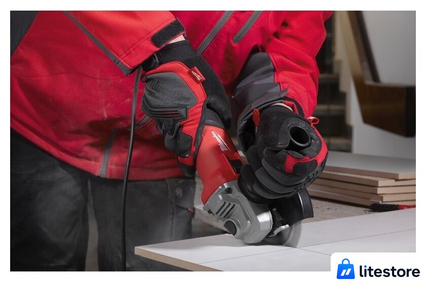 Угловая шлифмашина Milwaukee AG 800-125 EK - Изображение №7 — Лайт Стор