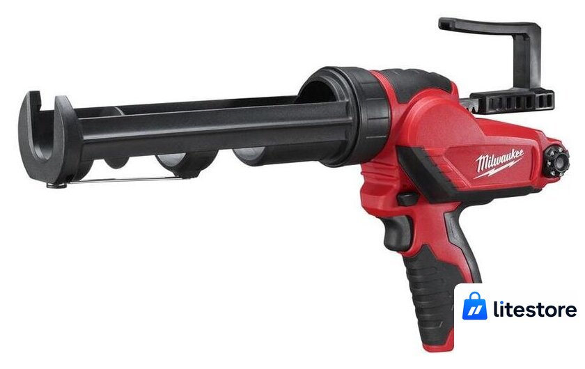 Пистолет для герметика Milwaukee 4933441655 (с 1-им АКБ) - Изображение №2 — Лайт Стор