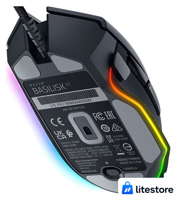 Игровая мышь Razer Basilisk V3 - Изображение №6 — Лайт Стор