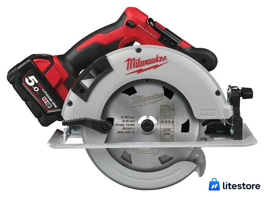Дисковая (циркулярная) пила Milwaukee M18 BLCS66-0X (без АКБ) - Изображение №6 — Лайт Стор
