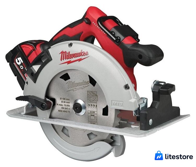 Дисковая (циркулярная) пила Milwaukee M18 BLCS66-0X (без АКБ) - Изображение №5 — Лайт Стор