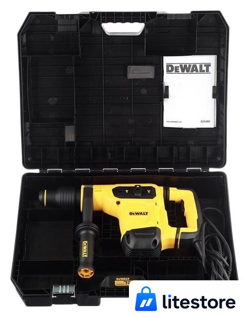 Перфоратор DeWalt D25481K - Изображение №6 — Лайт Стор