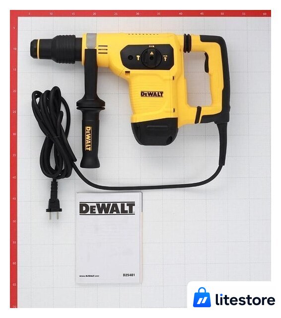 Перфоратор DeWalt D25481K - Изображение №4 — Лайт Стор