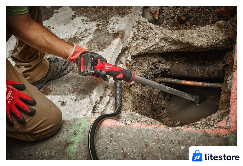 Дренажный насос Milwaukee M12 BSWP-601 4933479640 (с 1-им АКБ) - Изображение №12 — Лайт Стор