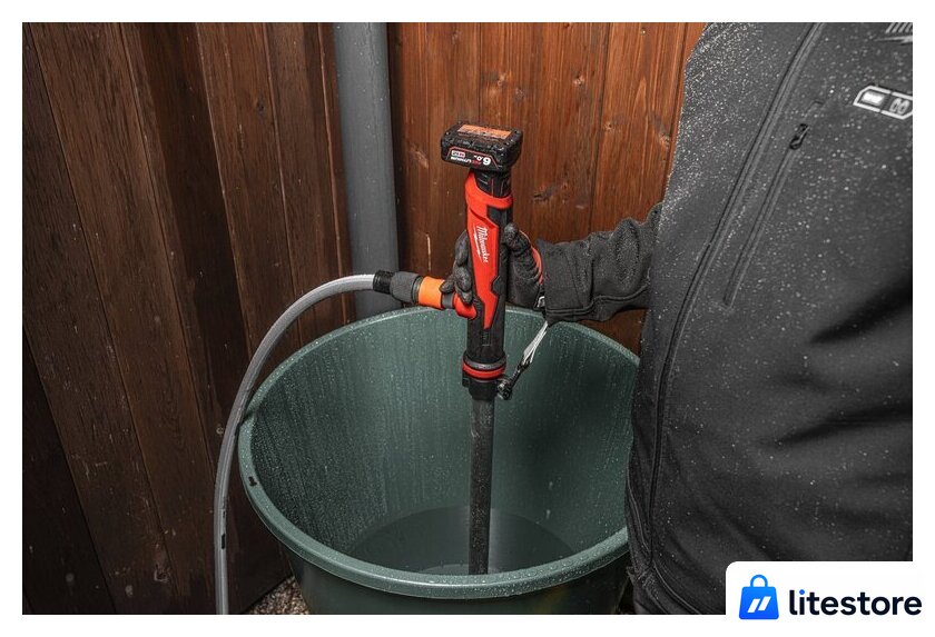 Дренажный насос Milwaukee M12 BSWP-601 4933479640 (с 1-им АКБ) - Изображение №10 — Лайт Стор