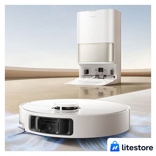 Робот-пылесос Dreame Robot Vacuum L50 Ultra CE RLL53SE (евровилка, белый) - Изображение №6 — Лайт Стор