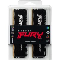 Оперативная память Kingston FURY Beast RGB 2x16ГБ DDR4 3200МГц KF432C16BB12AK2/32 - Превью изображения №6 — Лайт Стор