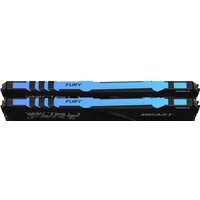 Оперативная память Kingston FURY Beast RGB 2x16ГБ DDR4 3200МГц KF432C16BB12AK2/32 - Превью изображения №2 — Лайт Стор