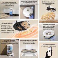 Робот-пылесос Dreame Robot Vacuum L50s Pro Ultra White RLL88HE (евровилка, белый) - Превью изображения №13 — Лайт Стор
