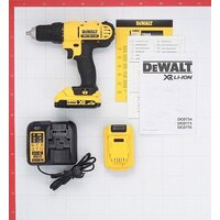 Дрель-шуруповерт DeWalt DCD771D2 (с 2-мя АКБ 2 Ah) - Превью изображения №5 — Лайт Стор