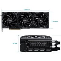 Видеокарта Palit GeForce RTX 5080 GamingPro OC V1 NE75080S19T2-GB2031Y - Превью изображения №10 — Лайт Стор