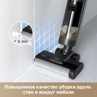 Вертикальный моющий пылесос Dreame G10 Wet and Dry Vacuum HHR12A (евровилка, черный) - Превью изображения №7 — Лайт Стор