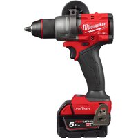 Ударная дрель-шуруповерт Milwaukee M18 ONEPD3-502X 4933492801 (с 2-мя АКБ, кейс) - Превью изображения №3 — Лайт Стор