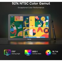 Графический монитор Parblo Coast 16 Pro Gen2 (черный) - Превью изображения №4 — Лайт Стор