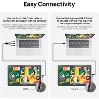 Графический монитор Parblo Coast 16 Pro Gen2 (черный) - Превью изображения №3 — Лайт Стор