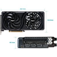 Видеокарта Palit GeForce RTX 5060 Infinity 2 OC NE75060V19P1-GB2063L - Превью изображения №9 — Лайт Стор