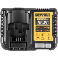 Аккумулятор с зарядным устройством DeWalt DCB1104M2 (18В/2x4 Ач) - Превью изображения №4 — Лайт Стор