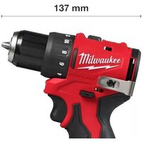 Дрель-шуруповерт Milwaukee M12 BLDDRC-402C 4933499688 (с 2-мя АКБ, кейс) - Превью изображения №2 — Лайт Стор