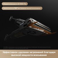 Вертикальный моющий пылесос Trouver Wet and Dry Vacuum M50 Ultra HMH28A (евровилка) - Превью изображения №12 — Лайт Стор