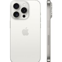 Телефон Apple iPhone 15 Pro 128GB (белый титан) - Превью изображения №2 — Лайт Стор