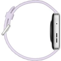 Умные часы Huawei Watch FIT 4 (серебристый, с сиреневым силиконовым ремешком, международная версия) - Превью изображения №6 — Лайт Стор