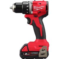 Дрель-шуруповерт Milwaukee M18 M18BLDDRC-202C 4933492833 (с 2-мя АКБ 2 Ач, кейс) - Превью изображения №2 — Лайт Стор