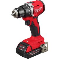 Дрель-шуруповерт Milwaukee M18 M18BLDDRC-202C 4933492833 (с 2-мя АКБ 2 Ач, кейс) - Превью изображения №3 — Лайт Стор