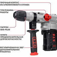 Перфоратор P.I.T. PBH20H-26A/1 (с 1-им АКБ, кейс) - Превью изображения №23 — Лайт Стор
