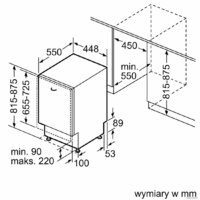 Встраиваемая посудомоечная машина Bosch Serie 4 SPV4EMX10E - Превью изображения №7 — Лайт Стор