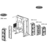 Корпус Thermaltake DistroCase 350P CA-1Q8-00M1WN-00 - Превью изображения №9 — Лайт Стор