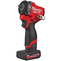 Гайковерт Milwaukee M12 FCIWF38G3-502X Fuel 4933493452 (с 2-мя АКБ, кейс) - Превью изображения №2 — Лайт Стор