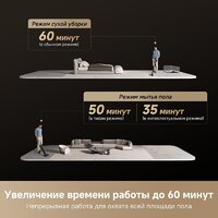 Пылесос Dreame H12 Dual FlexReach Wet and Dry Vacuum HHV31A (евровилка, черный) - Превью изображения №15 — Лайт Стор