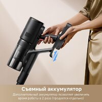 Пылесос Dreame H12 Dual FlexReach Wet and Dry Vacuum HHV31A (евровилка, черный) - Превью изображения №12 — Лайт Стор
