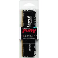 Оперативная память Kingston FURY Beast RGB 16ГБ DDR4 3200 МГц KF432C16BB12A/16 - Превью изображения №4 — Лайт Стор