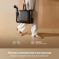 Пылесос Dreame Portable Carpet Spot Cleaner N20 Steam HNR27A (евровилка, черный) - Превью изображения №18 — Лайт Стор