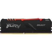 Оперативная память Kingston FURY Beast RGB 32ГБ DDR4 3600 МГц KF436C18BB2A/32 - Превью изображения №2 — Лайт Стор