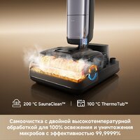 Вертикальный моющий пылесос Dreame H16 Pro Steam Wet and Dry Vacuum HHR48F (евровилка) - Превью изображения №13 — Лайт Стор