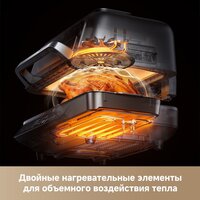 Аэрогриль (аэрофритюрница) Trouver Indoor Air fry grill IG20 Pro Black - Превью изображения №9 — Лайт Стор