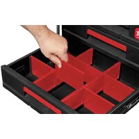 Ящик для инструментов Milwaukee Packout 3 Drawer Tool Box 4932472130 - Превью изображения №5 — Лайт Стор