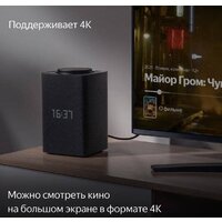 Умная колонка Яндекс Станция Макс (с хабом умного дома Zigbee, черный) - Превью изображения №5 — Лайт Стор