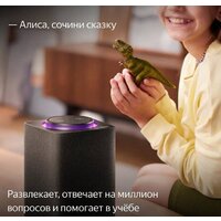 Умная колонка Яндекс Станция Макс (с хабом умного дома Zigbee, черный) - Превью изображения №10 — Лайт Стор