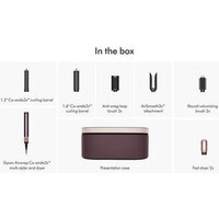 Фен-стайлер Dyson Airwrap Co-anda2x HS09 Straight+Wavy (евровилка, яшмовая слива) - Превью изображения №7 — Лайт Стор