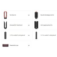 Фен-стайлер Dyson Airwrap Co-anda2x HS09 Straight+Wavy (евровилка, керамический розовый/розовое золото) - Превью изображения №5 — Лайт Стор